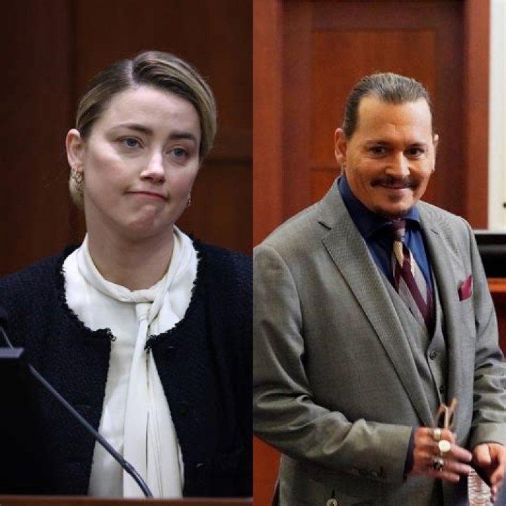 Amber Heard Laughing & Smiling Just Days After Accusing Johnny Depp Of Abuse — See Pics