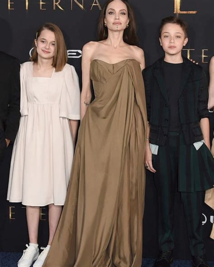 Angelina Jolie’s Son Knox, 14, Is Just As Tall As Her On Grocery Store Run: Photo