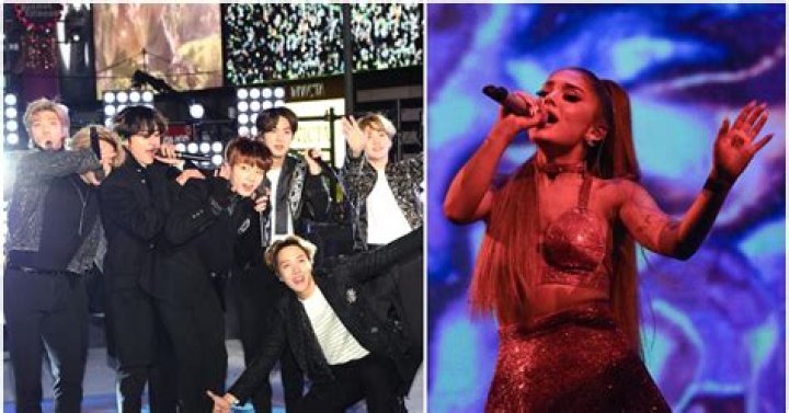 Ariana Grande Reunites With BTS At Grammys Rehearsals & Fans Freak That SUGA Is Missing  