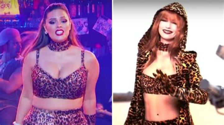Ashley Graham’s Leopard Outfit Channels Shania Twain On ‘Lip Sync’ Battle – Hollywood Life