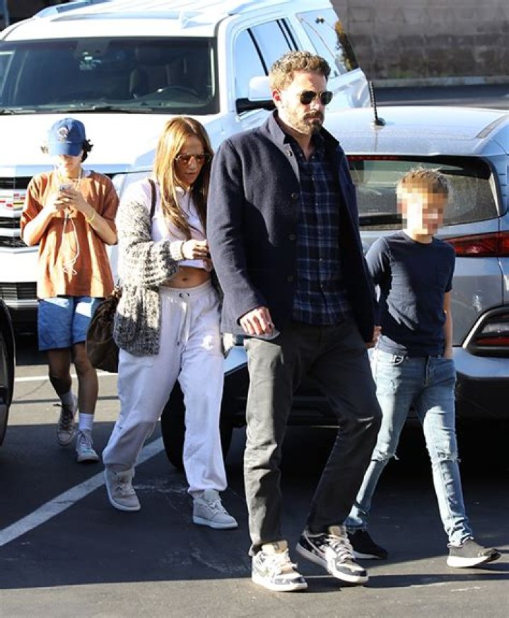 Ben Affleck & Jennifer Lopez Stock Up On Dunkin’ Donuts During Low-Key Outing With Kids: Photos