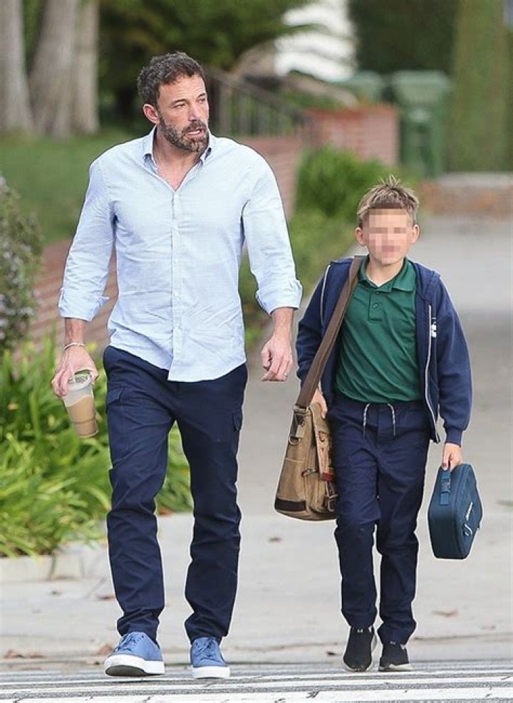 Ben Affleck Shares Father-Son Moment With Son Samuel, 10, Before Dropping Him At School
