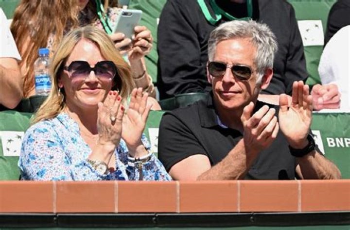 Ben Stiller & Christine Taylor Beam At Tennis Match In 1st Public Pics – Hollywood Life