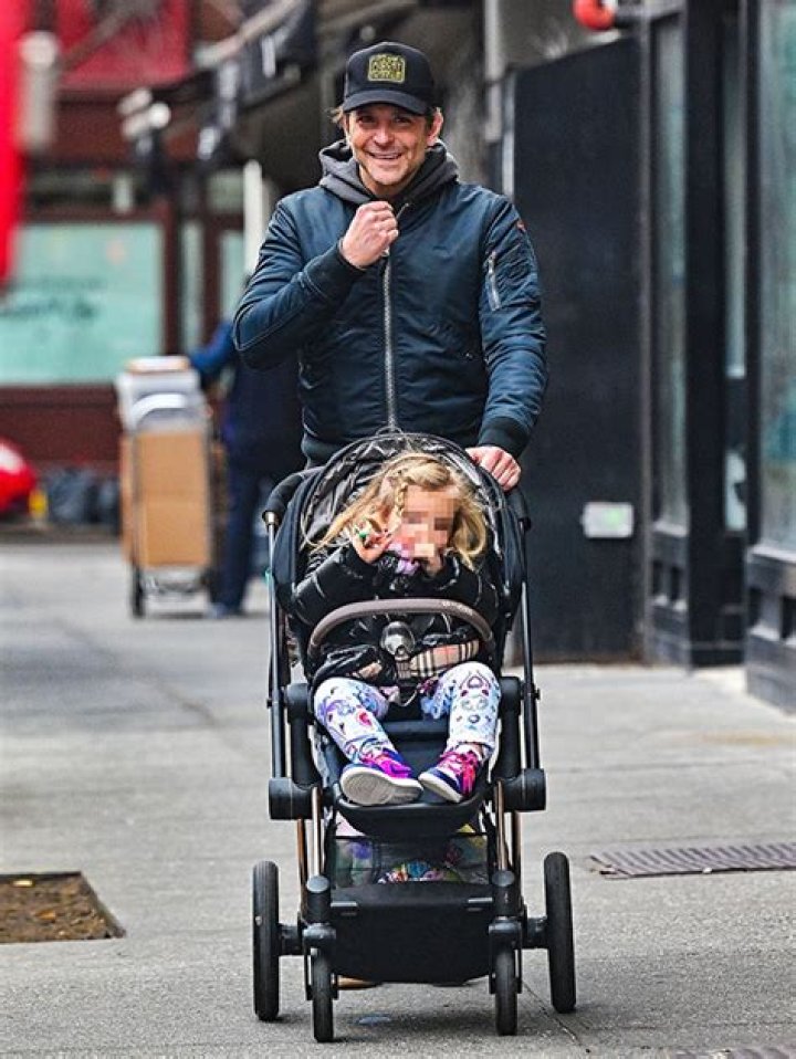 Bradley Cooper Is All Smiles While Pushing Daughter, 2, In Stroller Through NYC — Pics
