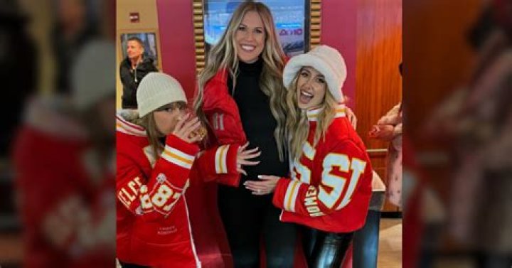 Patrick Mahomes’ Fiancée Brittany Matthews Cradles Growing Baby Bump In Sweet Pic At Chiefs Game