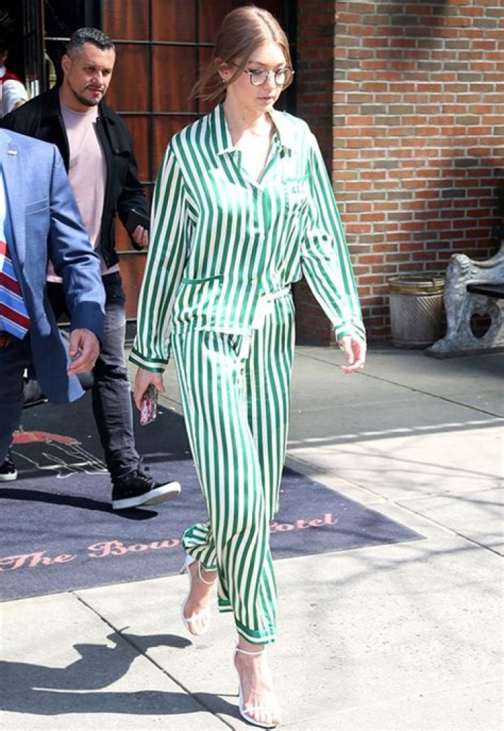 Celebrities Wearing Pajamas: Photos Of Gigi Hadid & More