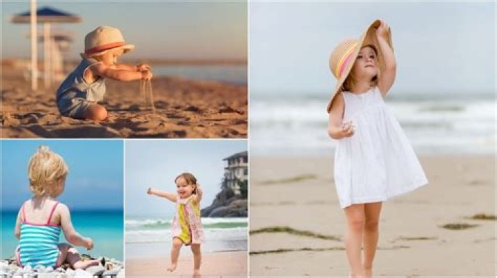 Celebs’ Kids Enjoy The Beach: See Pics