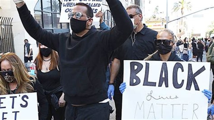 J.Lo, Halsey & More Stars Holding Inspiring Signs At Protests For Black Lives Matter