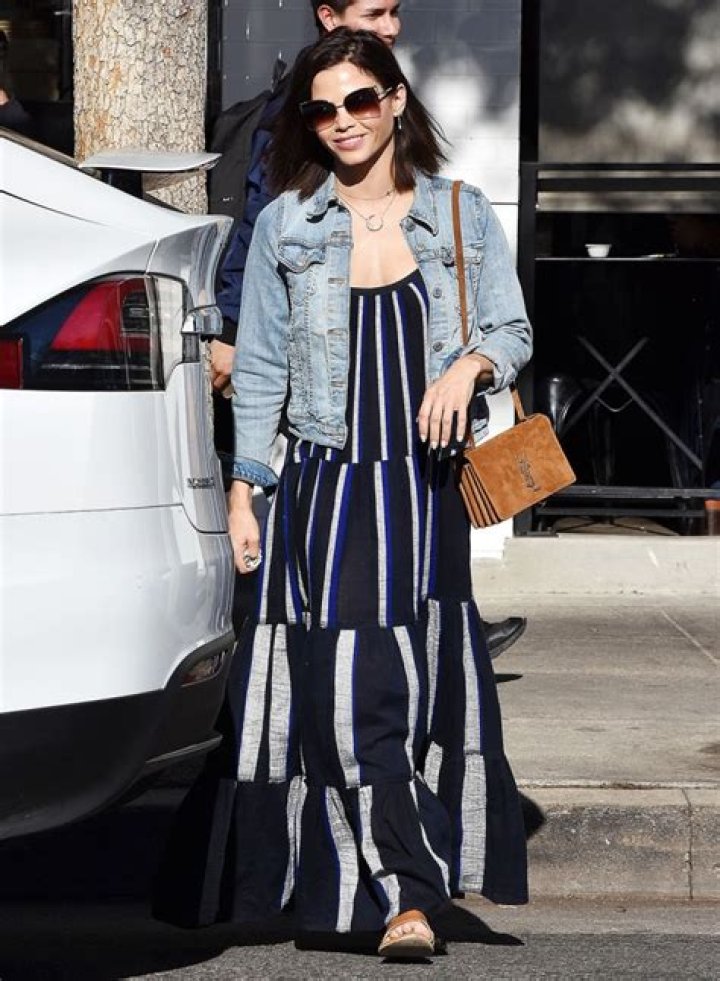 Celebs Wearing Denim Jackets With Dresses: Photos – Hollywood Life