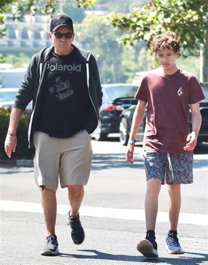 Charlie Sheen Bonds With Twin Son In Malibu In Rare Photos – Hollywood Life
