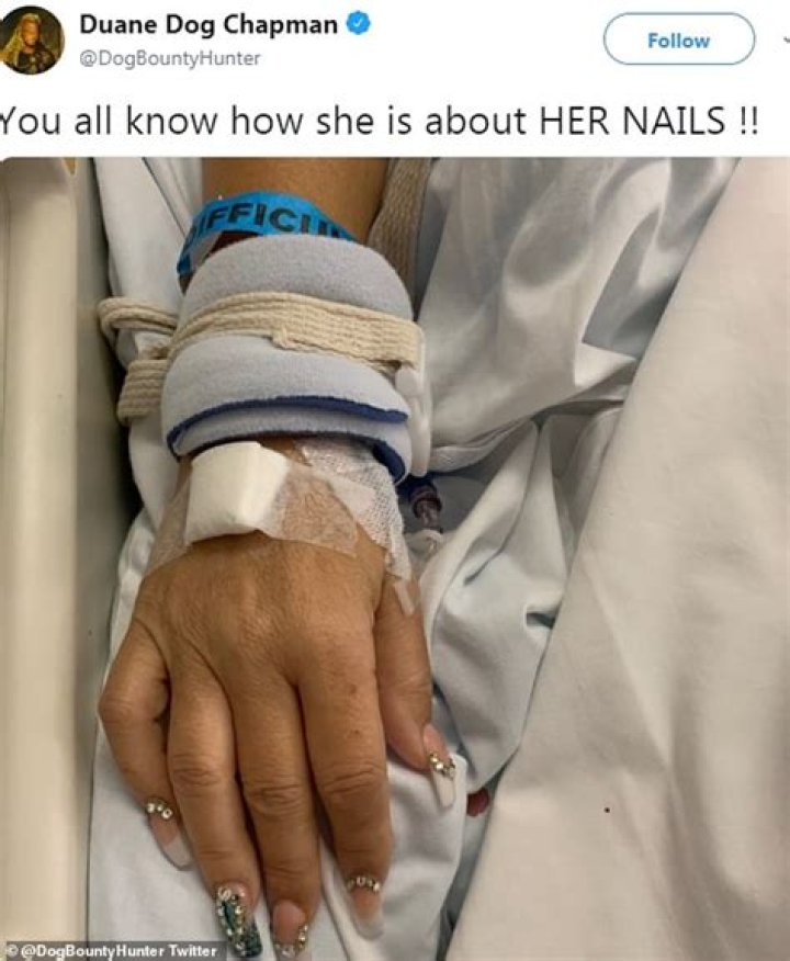 Dog The Bounty Hunter Shares Photo Of Beth Chapman’s Hand Amid Her Medically-Induced Coma