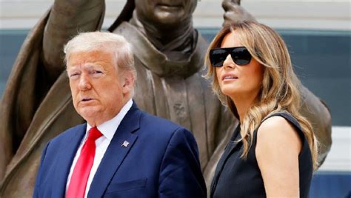 Trump Asks Solemn Melania Trump To Smile In New Photo Op As Civil Unrest Rises Across The Country