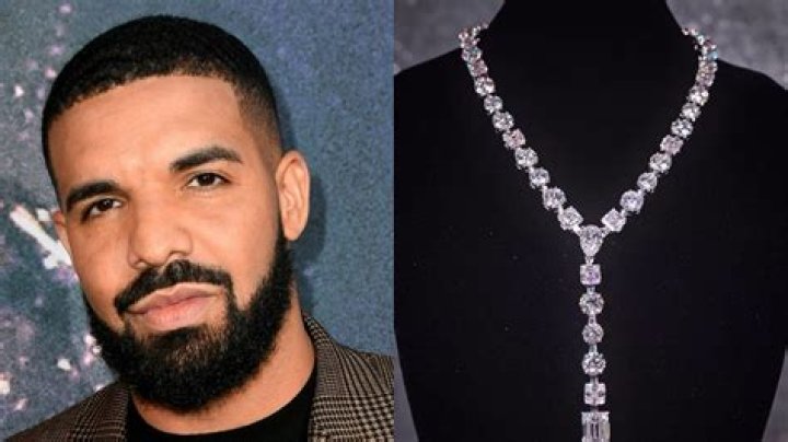 Drake Reveals Diamond Necklace Made From 42 Engagement Rings – Hollywood Life
