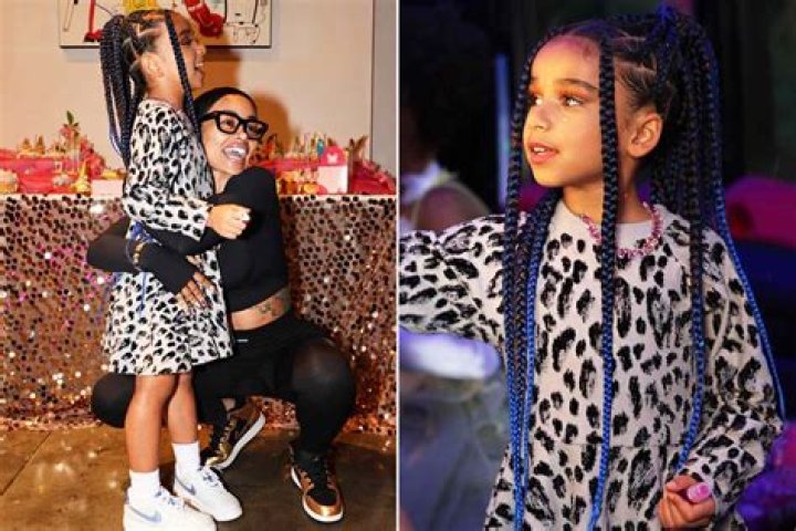 Blac Chyna & Dream Kardashian Rock Matching Princess Jasmine Outfits At Her 3rd Birthday Party