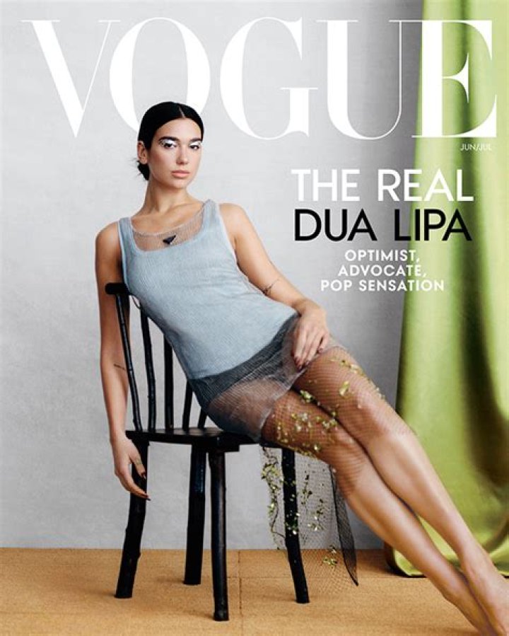 Dua Lipa Rocks Sexy Sheer Dress For ‘Vogue’ Cover Shoot – Hollywood Life