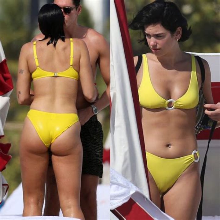 Dua Lipa’s Yellow Bikini In Portofino: Photos – Hollywood Life