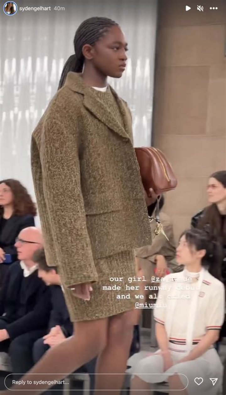 Dwyane Wade’s Daughter Zaya Makes Runway Debut At Paris Fashion Week – Hollywood Life