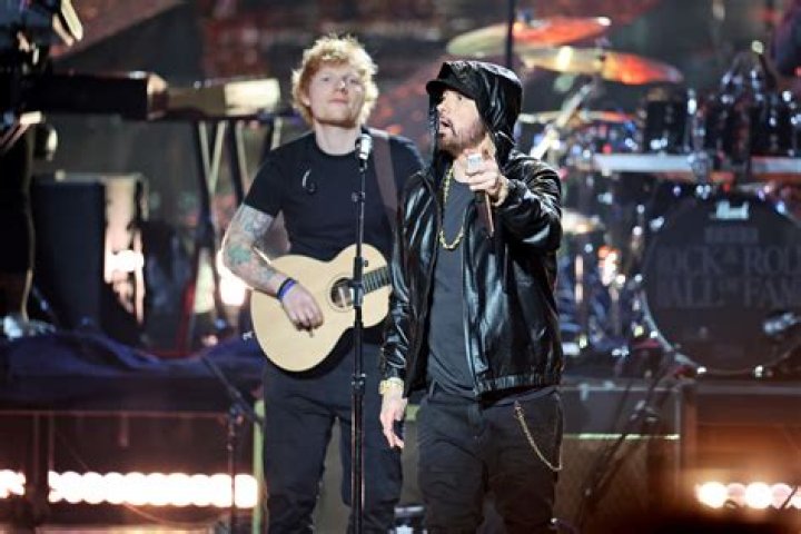 Ed Sheeran & Eminem Team Up During Ed’s Concert In Detroit: Watch – Hollywood Life