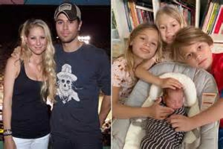 Enrique Iglesias Confirms He & Anna Kournikova Had Baby #3 – See Newborn Pic