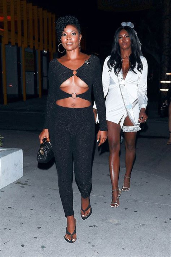Gabrielle Union, 49, Sizzles In Tight Black Catsuit With Cutouts: Photos