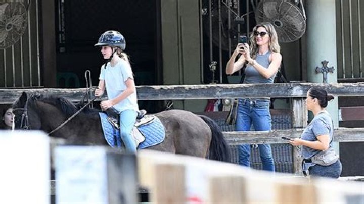 Gisele Bundchen Proudly Snaps Photos Of Daughter Vivian, 10, During Riding Lesson After Tom Brady Divorce