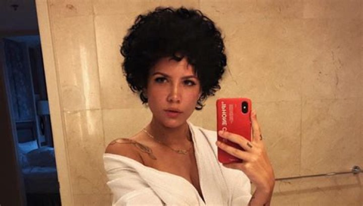 Halsey Shows Off Her Fluffy Afro & Claps Back At Haters Who Accuse Her Of Wearing A Wig