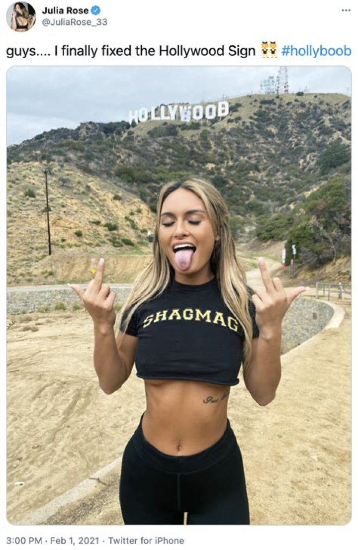 ‘Hollyboob’ Culprit Julia Rose Reveals Why She Did It: Interview – Hollywood Life