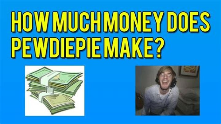 
How Much Money Does PewDiePie Make? Latest Income Salary

