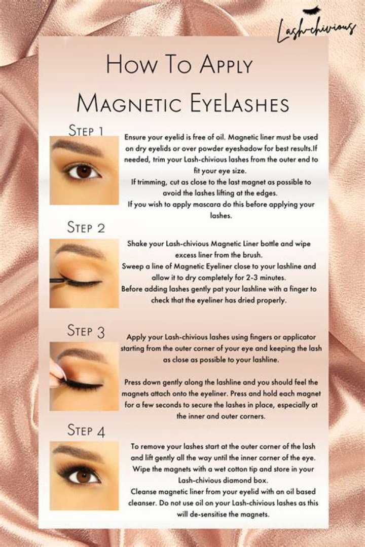 How To Apply Magnetic Lashes In 5 Easy Steps – Hollywood Life