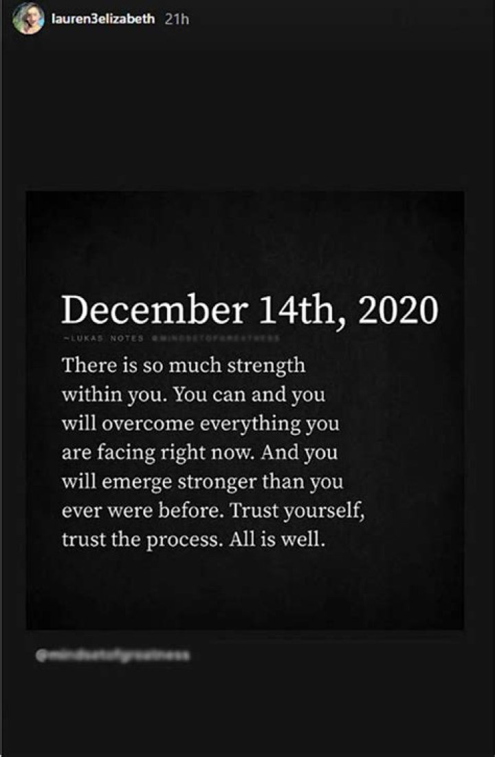 Javi Marroquin’s Fiancee Lauren Comeau Posts Cryptic Message – Hollywood Life