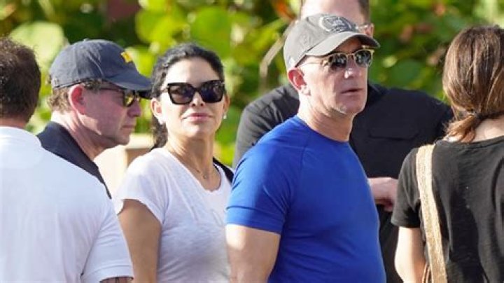 Jeff Bezos, 55, & Lauren Sanchez, 50, Look Relaxed On Romantic St. Barth Holiday Vacation 