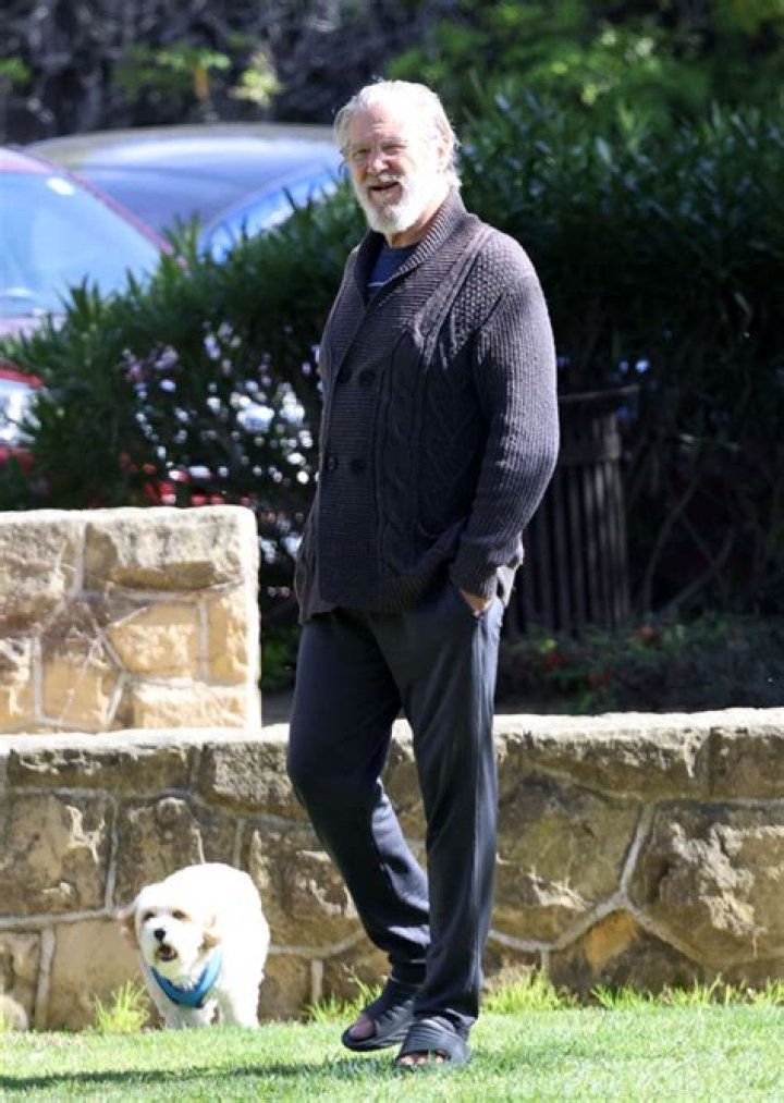 Jeff Bridges, 72, Spotted On Dog Walk 5 Months After Announcing His Cancer Is In Remission