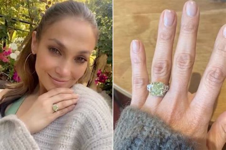 J.Lo Flashes Her Green Engagement Ring As She Poses For Glowing Selfie On Easter