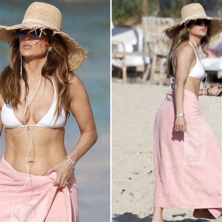 Jennifer Lopez Soaks Up The Sun In Pink Cutout Swimsuit As She Vacations In Italy