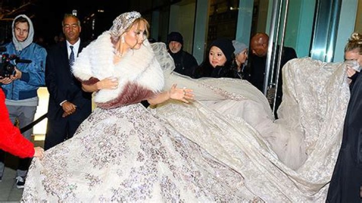 Jennifer Lopez Stuns In Sparkly Wedding Gown For New Movie ‘Marry Me’ – Hollywood Life