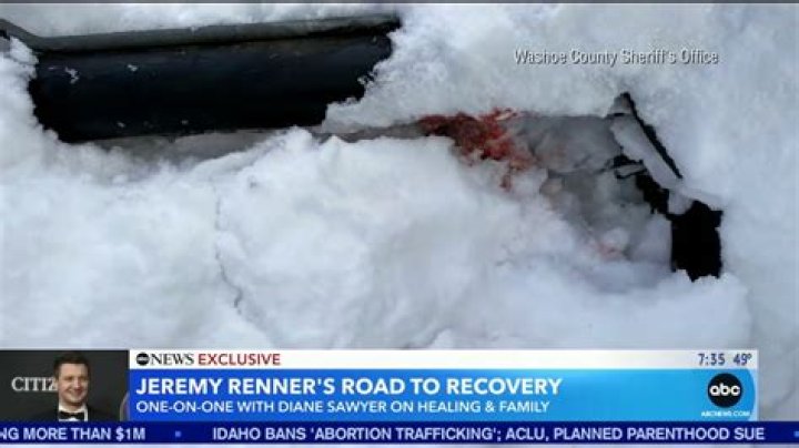 Jeremy Renner’s Snowplow Ran Him Over After He Stopped To Help Motorist Stranded By Snowstorm