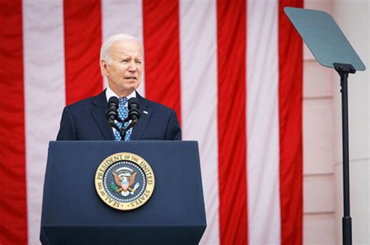 Joe Biden, 80, Trips & Falls On Stage During U.S. Air Force Academy Graduation Ceremony: Watch