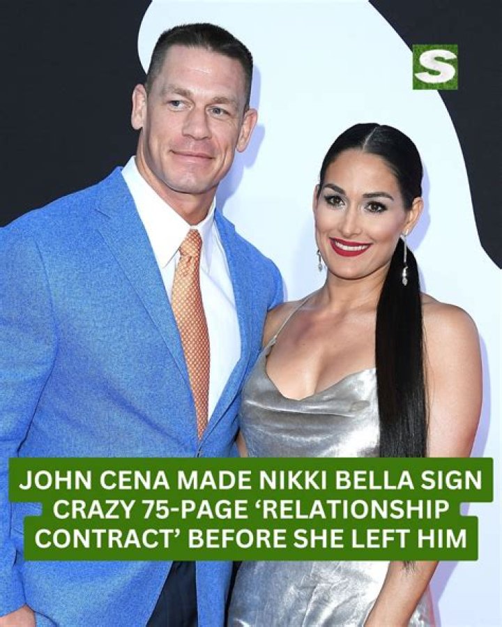 John Cena’s Contract For Nikki Bella Revealed– Details – Hollywood Life