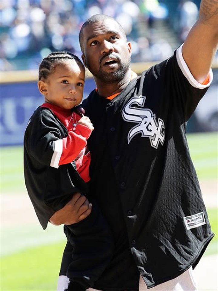 Kanye West & Saint, 6, Match At B-Ball Game After Rapper Claims Kim Won’t Let Him See The Kids