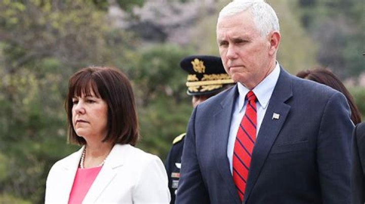 Mike Pence’s Wife Karen Slammed For Wearing ‘Too Short’ Dress While Meeting Queen Of Jordan
