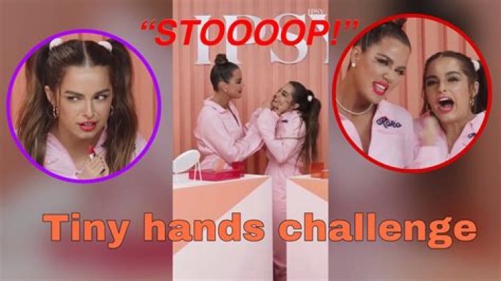 Khloe Kardashian Puts On Her Makeup Using Fake, Tiny Hands In Wild Challenge Video — Watch
