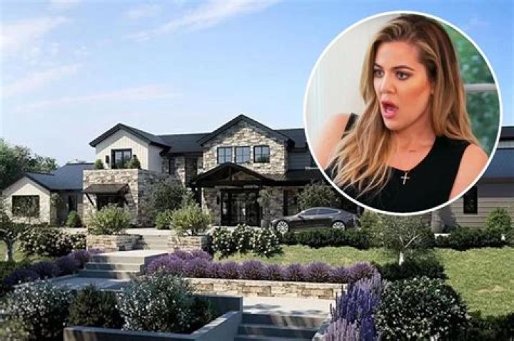 Khloe Kardashian: Inside Her $19M Mansion: Living & Makeup Rooms, Fountain & More