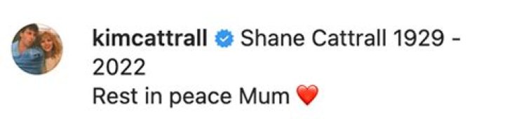 Kim Cattrall Sadly Reveals That Her Beloved Mom, Shane Died At 93: See Announcement