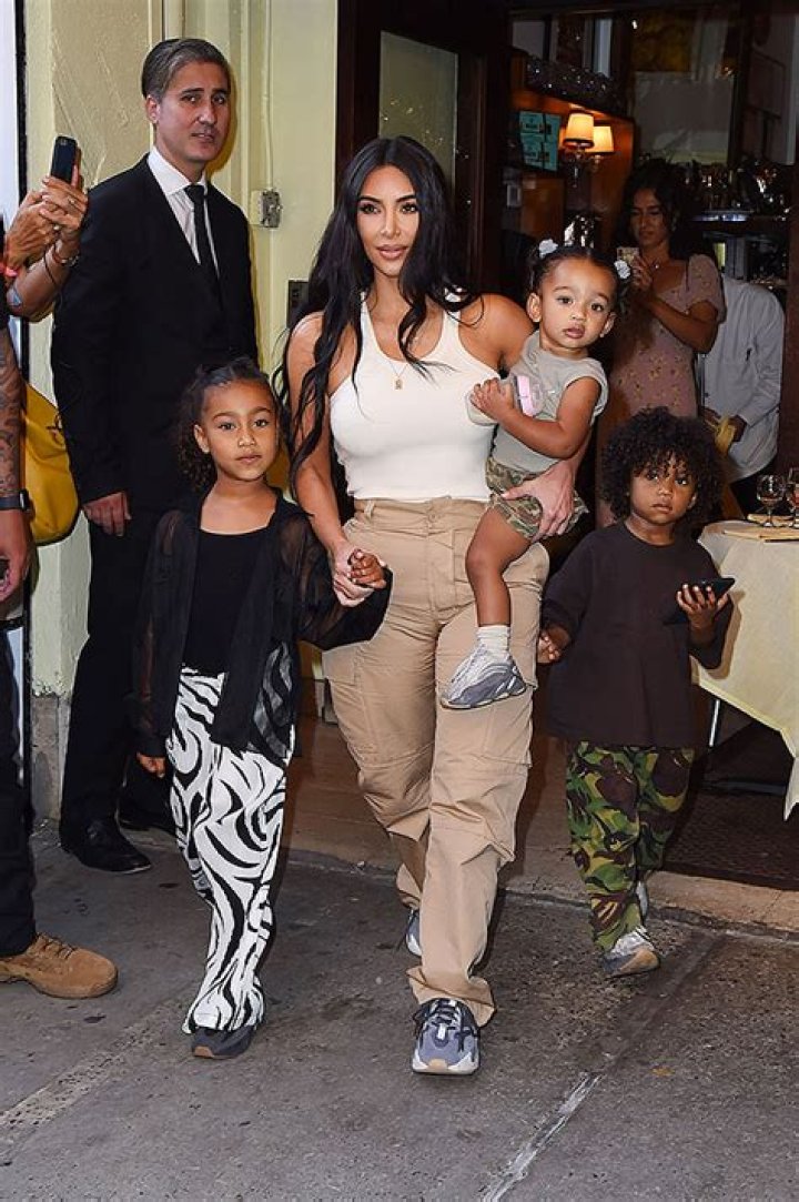 Kim Kardashian’s Daughters North, 9, & Chicago, 4, Sleep Nose To Nose In Cute Photo