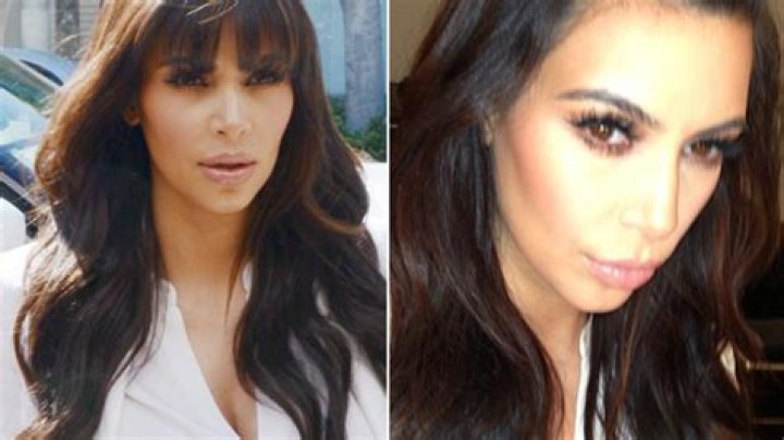 KIm Kardashian’s Hair Cut — Bangs Regret Already? – Hollywood Life