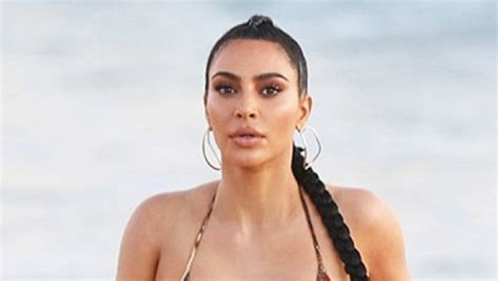 Kim Kardashian Loses Bikini Top In KKW Ad – Photo – Hollywood Life