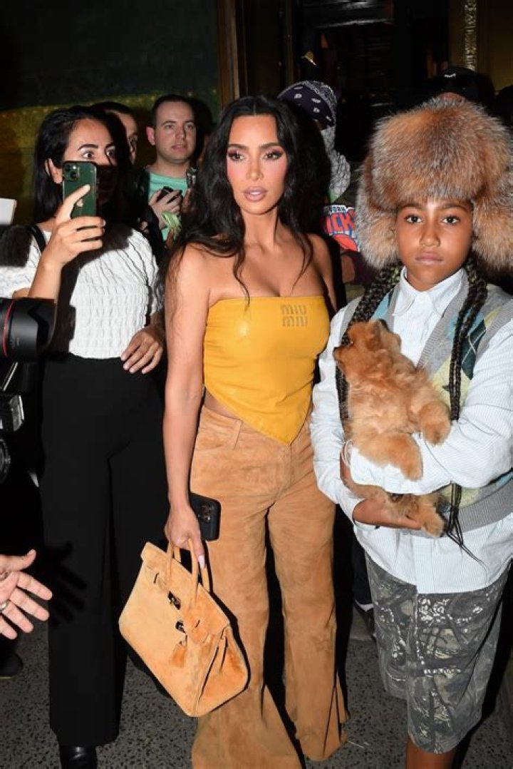 Kim Kardashian Shares Sweet Moment Between Daughter North, 6, And Their Dog Sushi