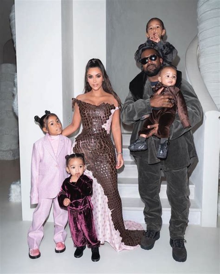 Kim Kardashian Snuggles Psalm, 2, At Kanye West’s ‘Donda’ Listening Party – Photos