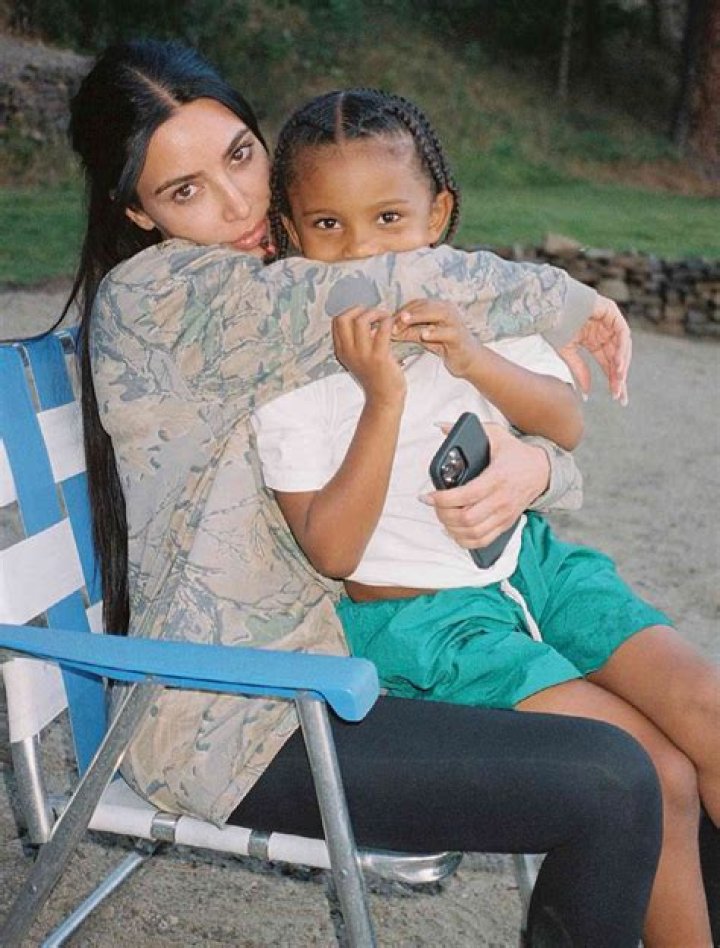 Kim Kardashian Proves Staying Home Isn’t So Bad With Cute Pic Of Saint West: ‘Look At This Face’