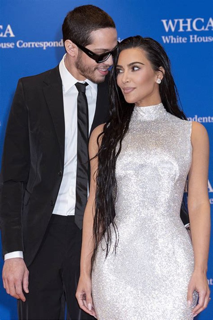 Pete Davidson Helps Kim Kardashian As She Nearly Slips & Falls At White House Dinner